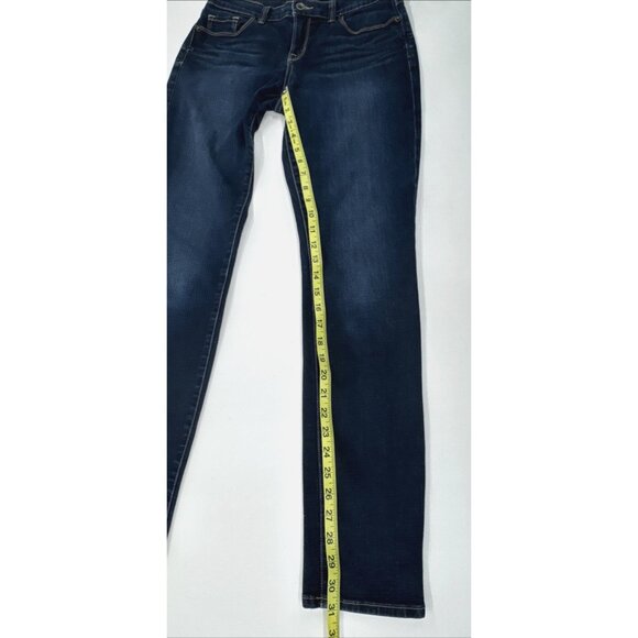 Lucky Brand Pants Womens 6 28 Sofia Skinny Jeans Stretch Denim Dark Mid 30x31 - Picture 13 of 15